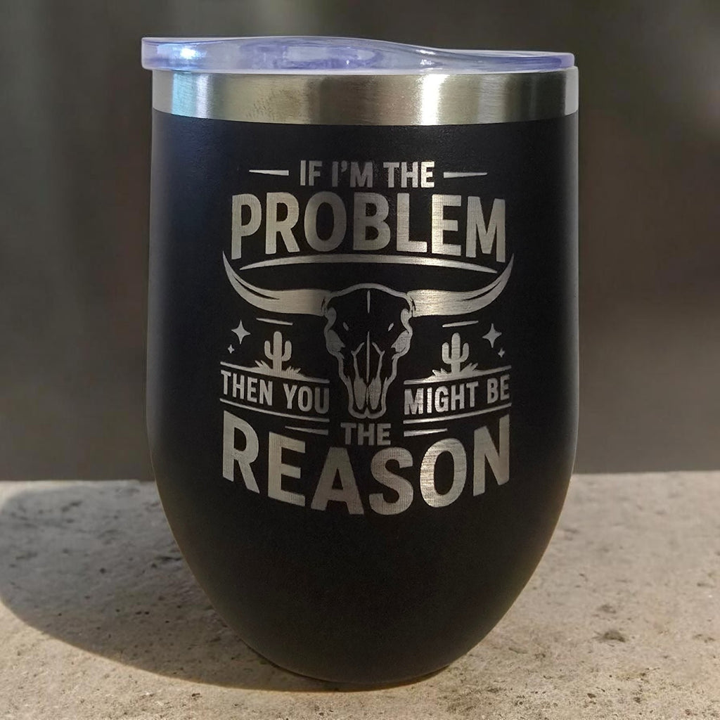 Wine Tumbler Stainless Steel Engraved Texas Theme Add Your Name
