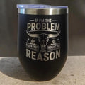 Wine Tumbler Stainless Steel Engraved Texas Theme Add Your Name