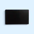 Laser Engraved Aluminum Business Cards 50 Pack Black