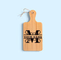 Mini Cutting Board Decorative / Gift Personalized with your Monogram